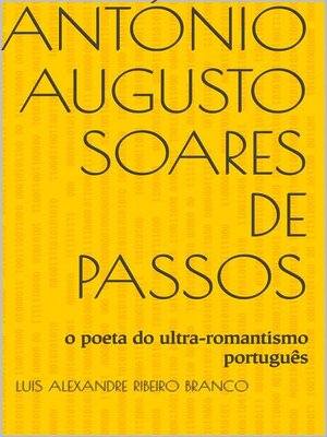 cover image of António Augusto Soares de Passos